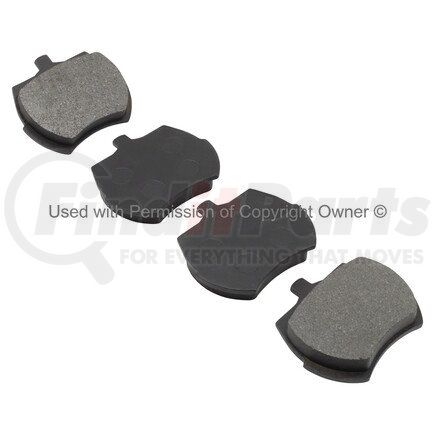 1000-0061M by MPA ELECTRICAL - QB Semi-Metallic Brake Pads