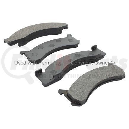 1000-0087M by MPA ELECTRICAL - Quality-Built Disc Brake Pad Set - Semi-Metallic