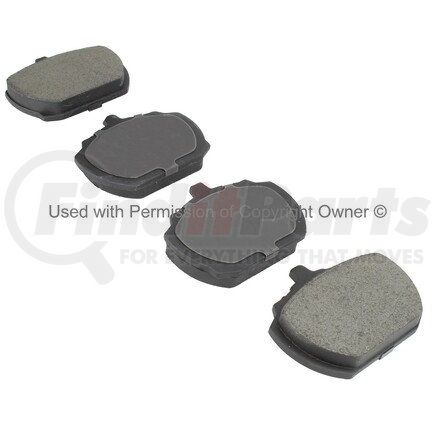 1000-0081M by MPA ELECTRICAL - QB Semi-Metallic Brake Pads