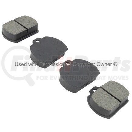 1000-0088M by MPA ELECTRICAL - QB Semi-Metallic Brake Pads