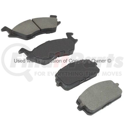 1000-0180M by MPA ELECTRICAL - QB Semi-Metallic Brake Pads