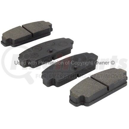 1000-0196M by MPA ELECTRICAL - QB Semi-Metallic Brake Pads