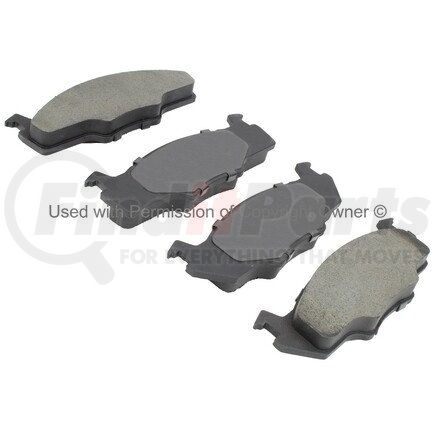 1000-0206M by MPA ELECTRICAL - QB Semi-Metallic Brake Pads