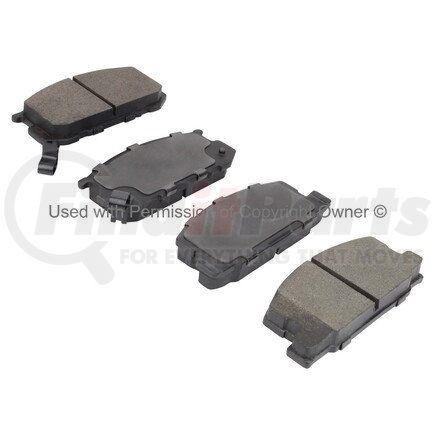 1000-0282M by MPA ELECTRICAL - QB Semi-Metallic Brake Pads