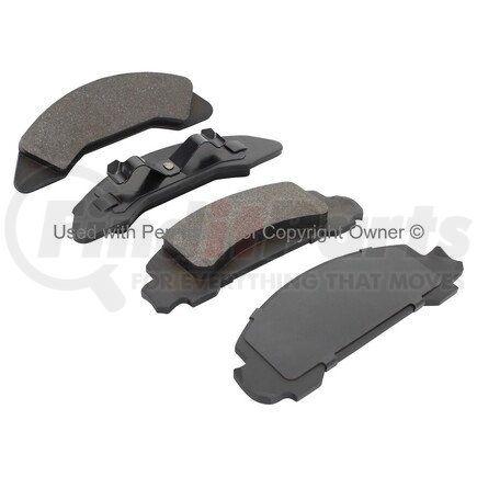 1000-0326M by MPA ELECTRICAL - QB Semi-Metallic Brake Pads