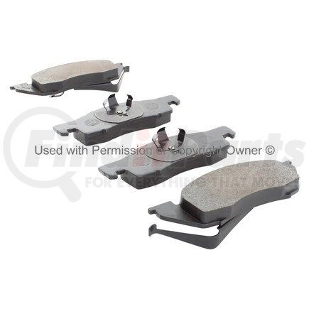 1000-0344M by MPA ELECTRICAL - QB Semi-Metallic Brake Pads