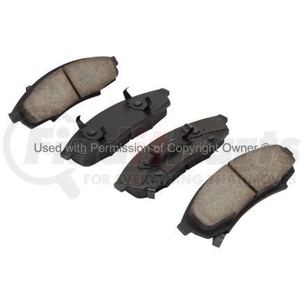 1000-0376M by MPA ELECTRICAL - QB Semi-Metallic Brake Pads