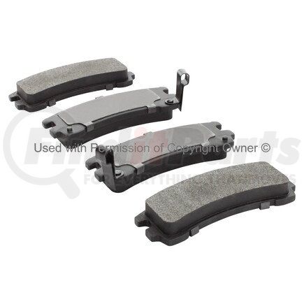 1000-0401M by MPA ELECTRICAL - QB Semi-Metallic Brake Pads