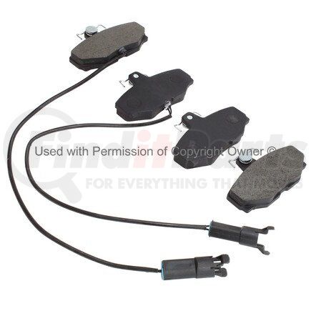 1000-0408AM by MPA ELECTRICAL - QB Semi-Metallic Brake Pads