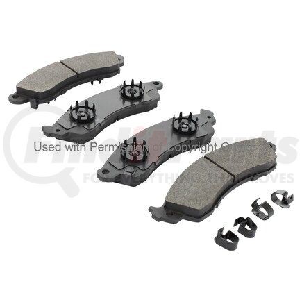 1000-0412M by MPA ELECTRICAL - Quality-Built Disc Brake Pad Set - Semi-Metallic