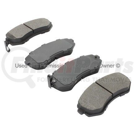 1000-0422M by MPA ELECTRICAL - QB Semi-Metallic Brake Pads