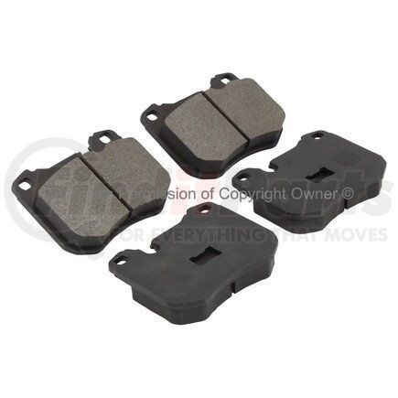 1000-0443M by MPA ELECTRICAL - Quality-Built Disc Brake Pad Set - Semi-Metallic