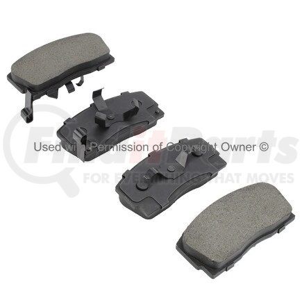 1000-0456M by MPA ELECTRICAL - QB Semi-Metallic Brake Pads