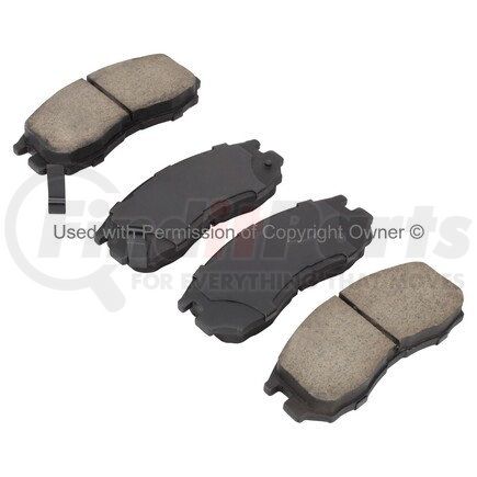 1000-0484M by MPA ELECTRICAL - QB Semi-Metallic Brake Pads