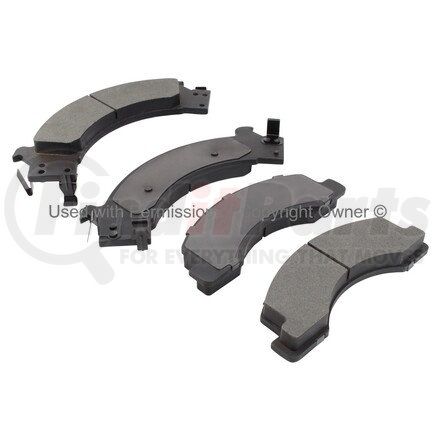 1000-0546M by MPA ELECTRICAL - QB Semi-Metallic Brake Pads