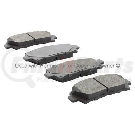 1000-0582M by MPA ELECTRICAL - QB Semi-Metallic Brake Pads