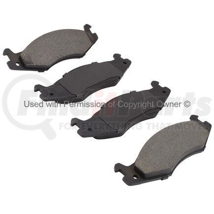 1000-0651M by MPA ELECTRICAL - Quality-Built Disc Brake Pad Set - Semi-Metallic