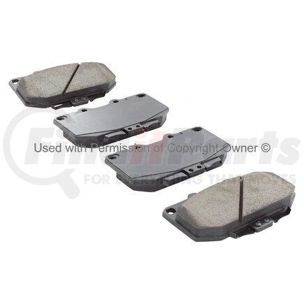 1000-0647M by MPA ELECTRICAL - Quality-Built Disc Brake Pad Set - Semi-Metallic