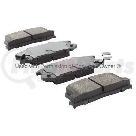 1000-0657M by MPA ELECTRICAL - Quality-Built Disc Brake Pad Set - Semi-Metallic