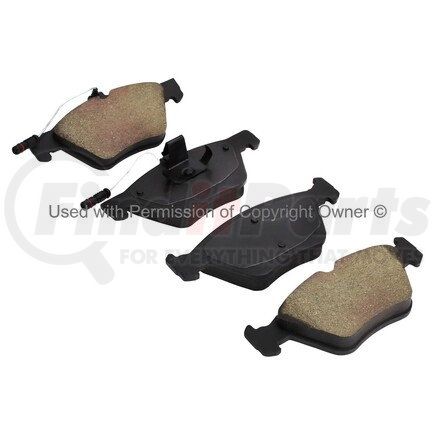 1000-0740M by MPA ELECTRICAL - Quality-Built Disc Brake Pad Set - Semi-Metallic