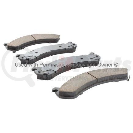 1000-0784M by MPA ELECTRICAL - QB Semi-Metallic Brake Pads