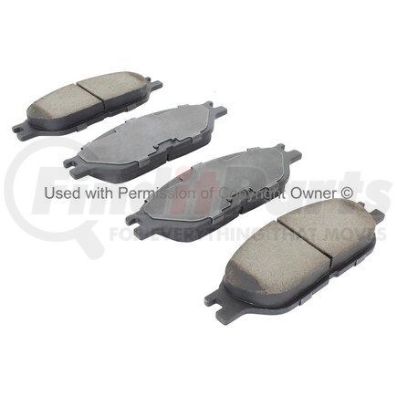 1000-0803M by MPA ELECTRICAL - QB Semi-Metallic Brake Pads