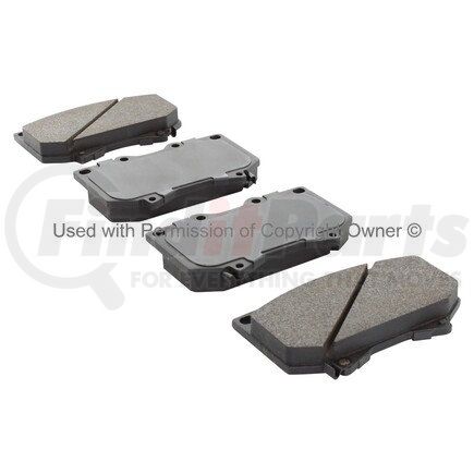 1000-0812M by MPA ELECTRICAL - QB Semi-Metallic Brake Pads