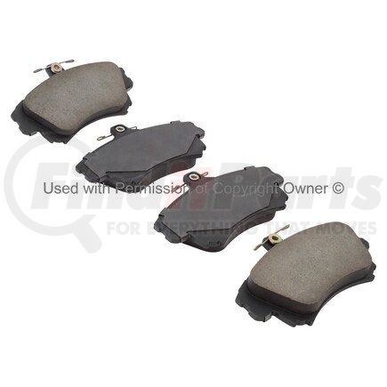 1000-0837M by MPA ELECTRICAL - QB Semi-Metallic Brake Pads