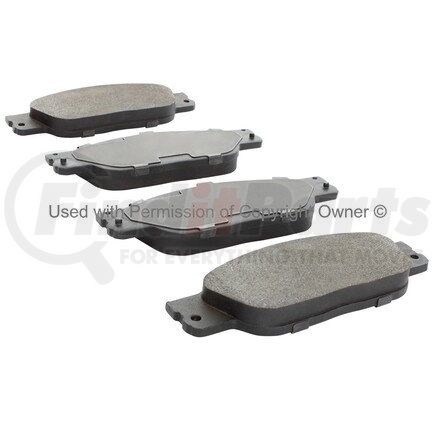 1000-0933M by MPA ELECTRICAL - QB Semi-Metallic Brake Pads