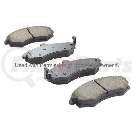 1000-0941M by MPA ELECTRICAL - QB Semi-Metallic Brake Pads