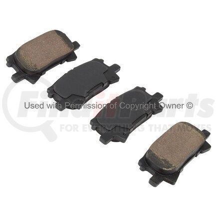 1000-0996M by MPA ELECTRICAL - QB Semi-Metallic Brake Pads