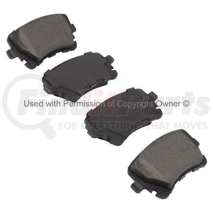 1000-1018M by MPA ELECTRICAL - QB Semi-Metallic Brake Pads