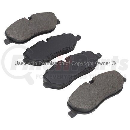 1000-1098M by MPA ELECTRICAL - QB Semi-Metallic Brake Pads