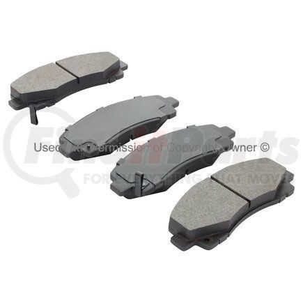 1000-1102M by MPA ELECTRICAL - Quality-Built Disc Brake Pad Set - Semi-Metallic