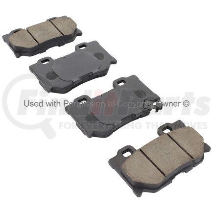 1000-1347M by MPA ELECTRICAL - QB Semi-Metallic Brake Pads