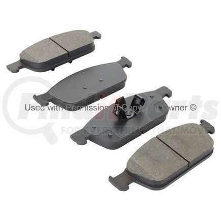 1000-1645M by MPA ELECTRICAL - QB Semi-Metallic Brake Pads