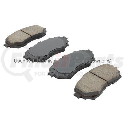 1000-1711C by MPA ELECTRICAL - QB Ceramic Brake Pads