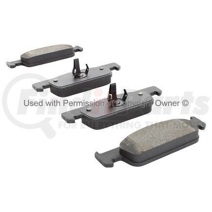 1000-1830M by MPA ELECTRICAL - QB Semi-Metallic Brake Pads