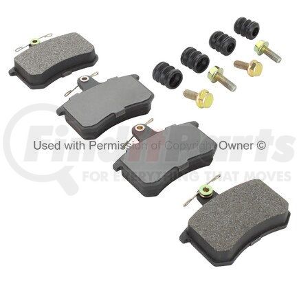 1001-0228C by MPA ELECTRICAL - Quality-Built Premium Ceramic Brake Pads w/ Hardware