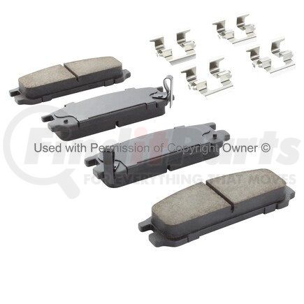 1001-0471M by MPA ELECTRICAL - Quality-Built Premium Semi-Metallic Brake Pads w/ Hardware