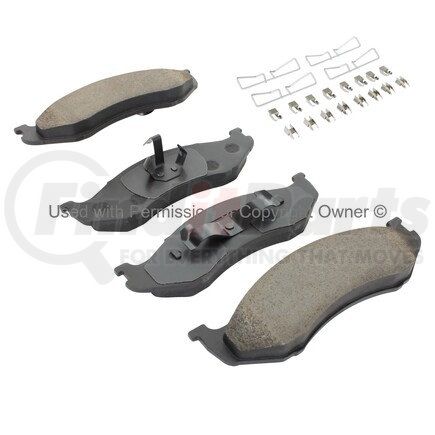 1001-0477M by MPA ELECTRICAL - Quality-Built Premium Semi-Metallic Brake Pads w/ Hardware