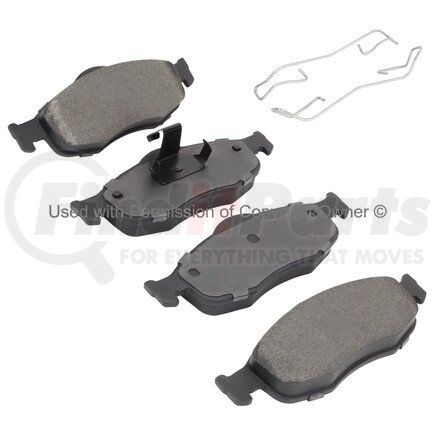 1001-0648C by MPA ELECTRICAL - Quality-Built Premium Ceramic Brake Pads w/ Hardware