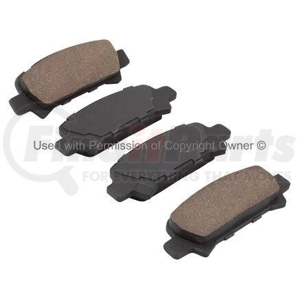 1001-0770AC by MPA ELECTRICAL - Quality-Built Premium Ceramic Brake Pads w/ Hardware