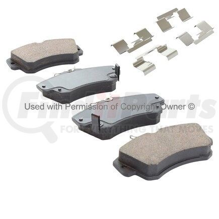 1001-0841C by MPA ELECTRICAL - Quality-Built Disc Brake Pad, Premium, Ceramic, with Hardware