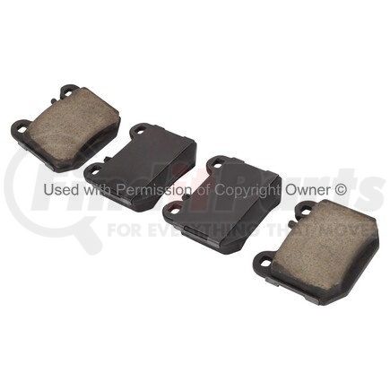 1001-0874M by MPA ELECTRICAL - Quality-Built Premium Semi-Metallic Brake Pads w/ Hardware