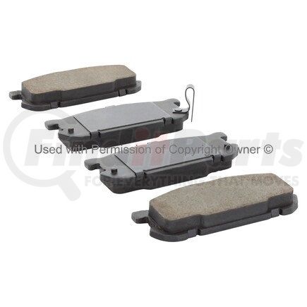 1001-0891C by MPA ELECTRICAL - Quality-Built Premium Ceramic Brake Pads w/ Hardware