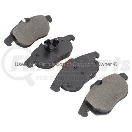 1001-0972AM by MPA ELECTRICAL - Quality-Built Premium Semi-Metallic Brake Pads w/ Hardware