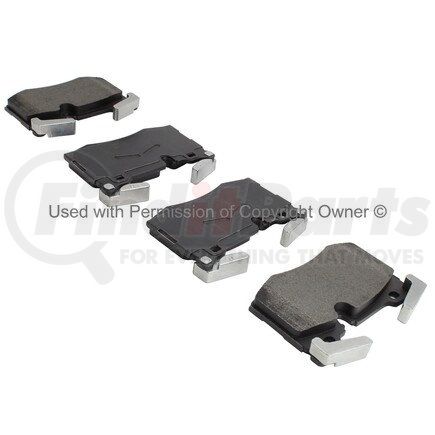 1003-1403M by MPA ELECTRICAL - Quality-Built Black Series Semi-Metallic Brake Pads