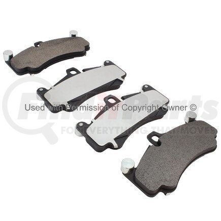 1003-1431M by MPA ELECTRICAL - Quality-Built Black Series Semi-Metallic Brake Pads w/ Hardware