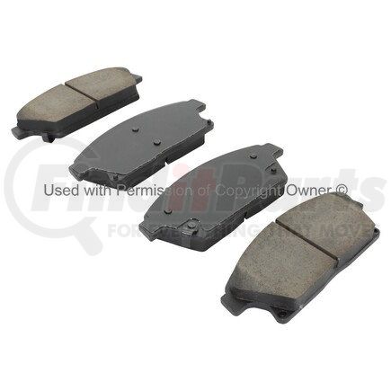 1003-1467M by MPA ELECTRICAL - Quality-Built Black Series Semi-Metallic Brake Pads